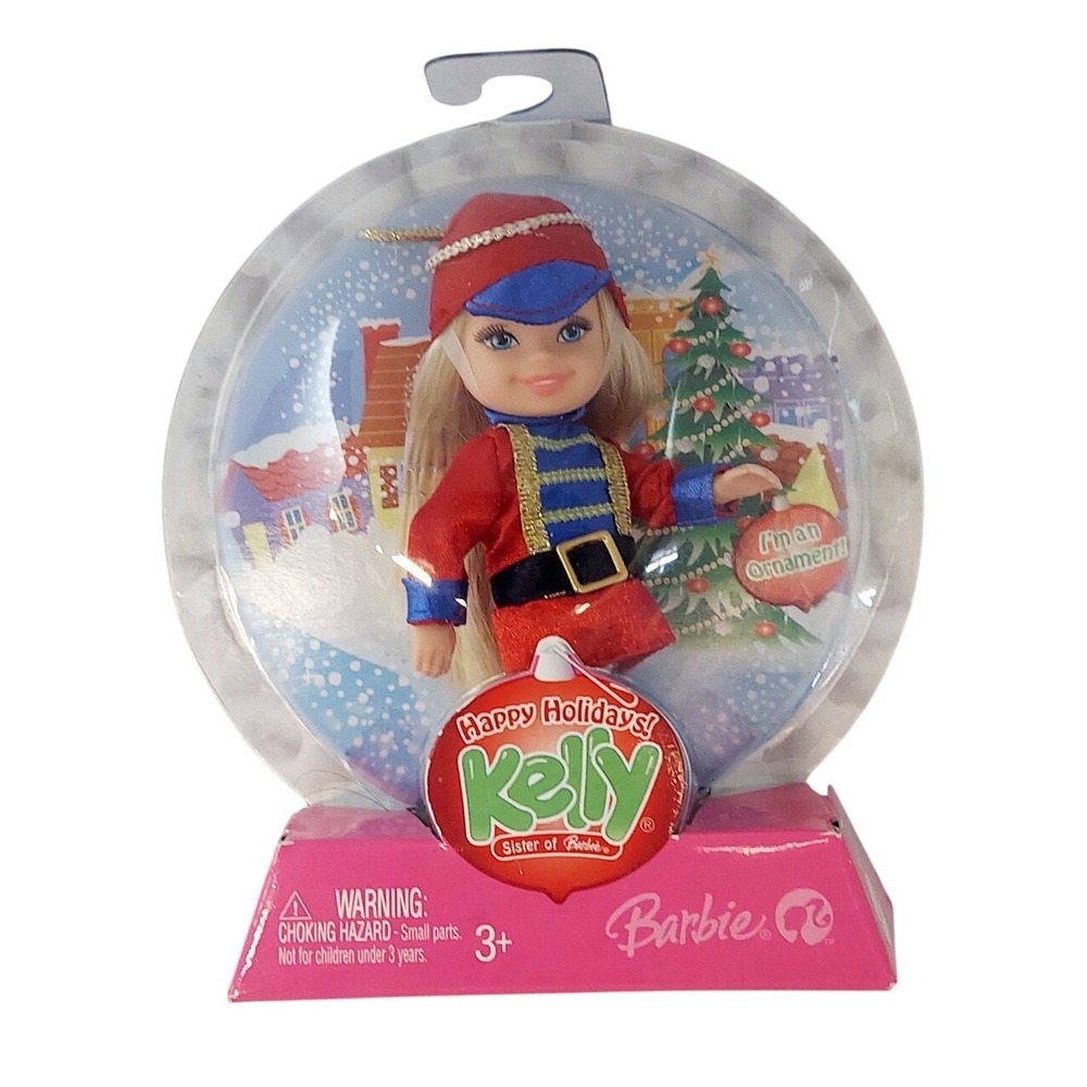 2007 Barbie Happy Holidays Kelly Nutcracker Ornament Doll